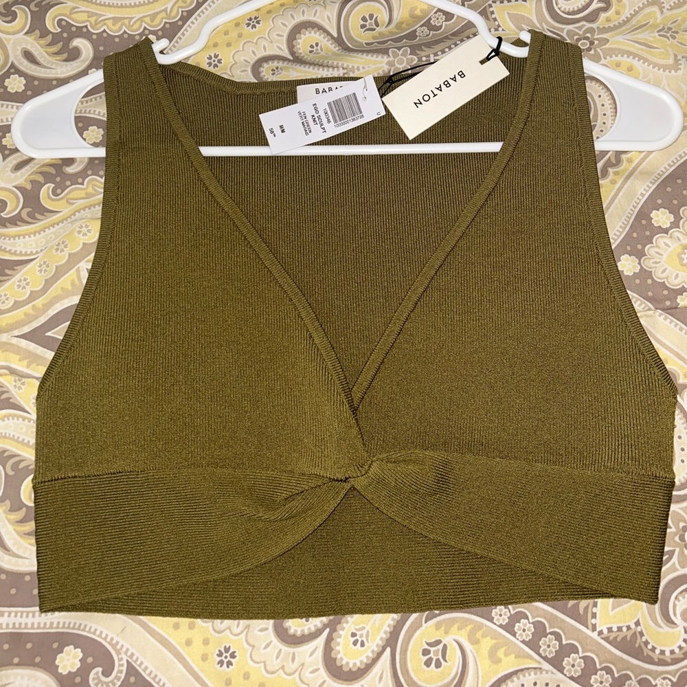 aritzia babaton crop top